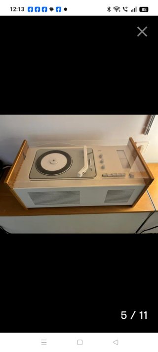 Tocadiscos Radio Braun SK61
