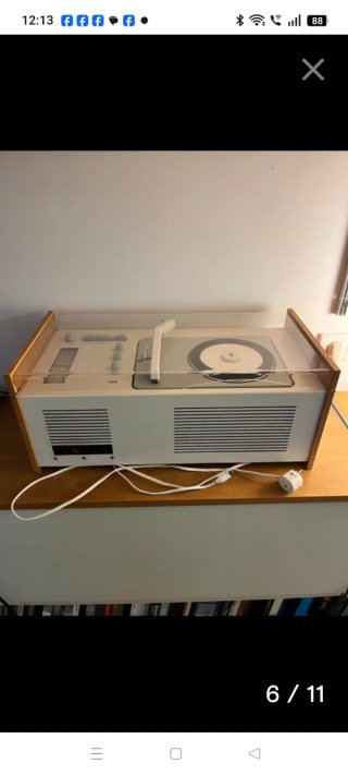 Tocadiscos Radio Braun SK61