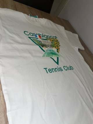 Maglietta Casablanca Tennis Club Bianca