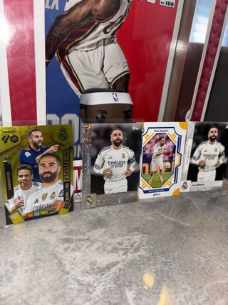 Cartas de fútbol Real Madrid pack de dani carvajal