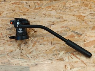 Monopie carbono con base articulada + rotula vídeo