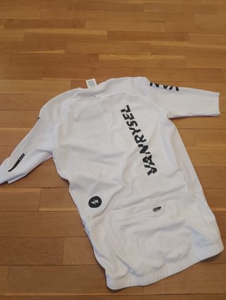 Maillot Van Rysel Team VR Blanco