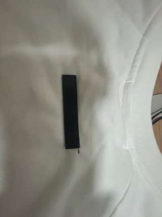 Sudadera Fear of God Essentials Blanca