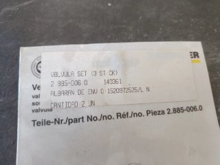 Juego de Válvulas Karcher 2.885-006.0