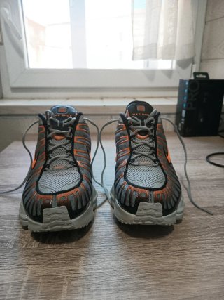 Nike Shox TL Gris/Naranja/Negro