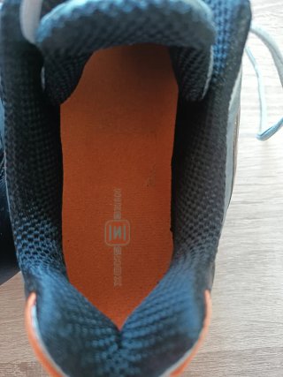 Nike Shox TL Gris/Naranja/Negro