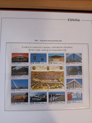 Colección Sellos España Juan Carlos I (1989-1992)