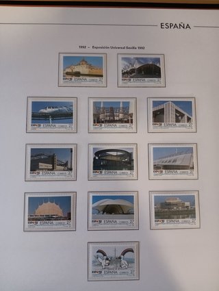 Colección Sellos España Juan Carlos I (1989-1992)