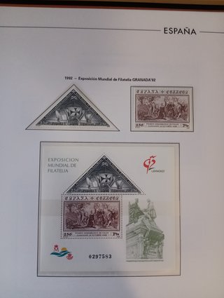 Colección Sellos España Juan Carlos I (1989-1992)