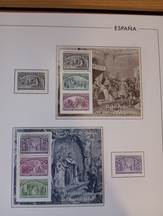 Colección Sellos España Juan Carlos I (1989-1992)