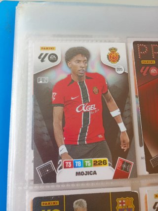 9 cartas fútbol Panini