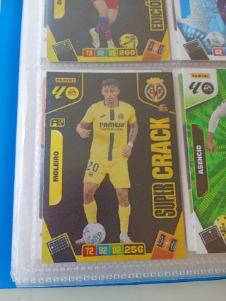 9 cartas fútbol Panini