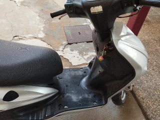 Daelim Delfino 125cc Scooter Plata