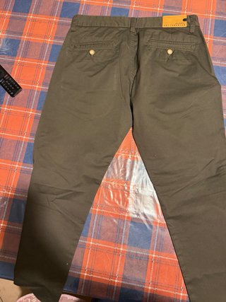 Pantaloni Cotton & Silk verdi Taglia 46