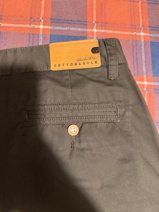 Pantaloni Cotton & Silk verdi Taglia 46