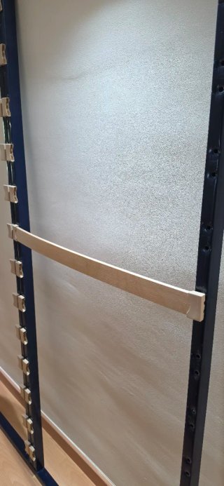 Somier 150x190 cm con lamas de madera