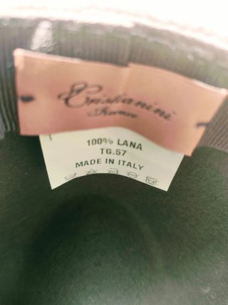 Sombrero de lana Cristianini, Made in Italy