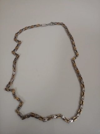 Collana Stroili Uomo Acciaio Inox Oro Argento