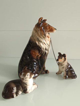 Figuras perros Kato Kogei