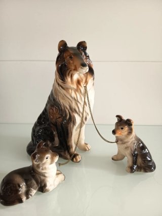 Figuras perros Kato Kogei