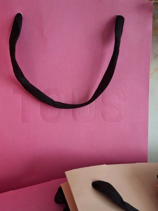 Set di borse Tous arancione e rosa di diverse dimensioni
