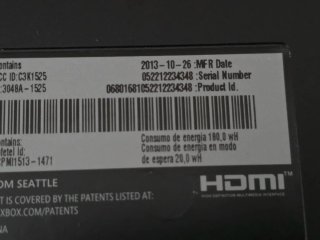 Xbox One 500GB Modello 1540