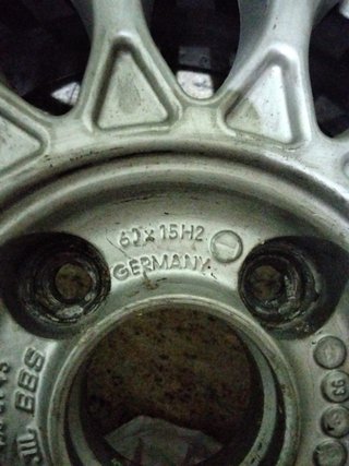 Llantas BBS 4 tornillos