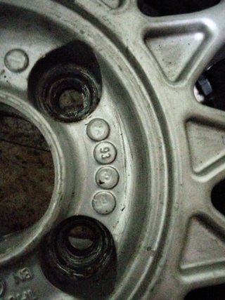 Llantas BBS 4 tornillos