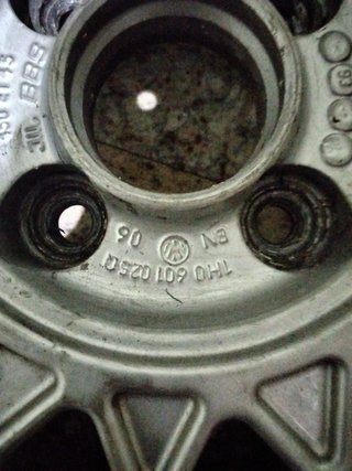 Llantas BBS 4 tornillos