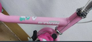 Urge!!! Bicicleta infantil Btwin 14' rosa