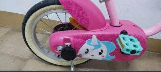 Urge!!! Bicicleta infantil Btwin 14' rosa