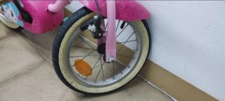 Urge!!! Bicicleta infantil Btwin 14' rosa