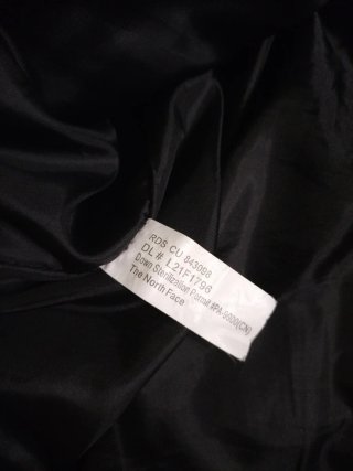 Chaqueta The North Face Negra y Gris