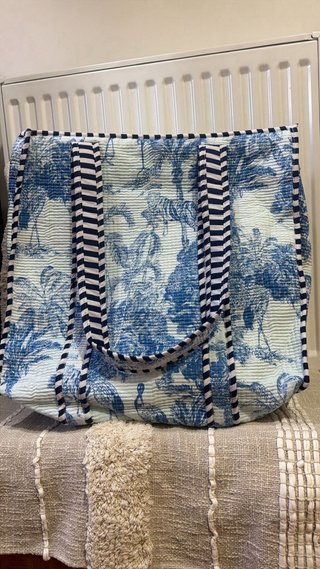 Bolso de playa acolchado nuevo