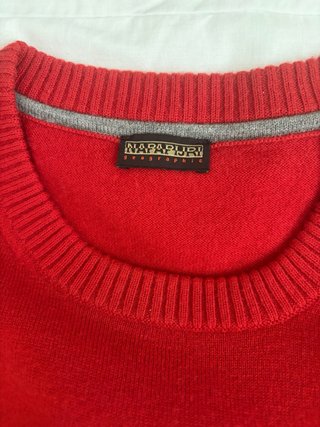 Jersey Napapijri Caballero Rojo Talla M