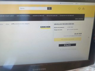 Válvula Presión Karcher 4.580-196-0