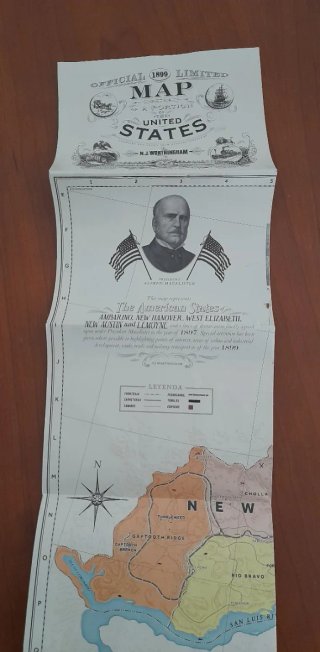 Mapa / póster Red Dead Redemption II