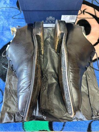 Zapatos de vestir negros para hombre T41