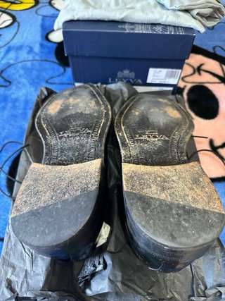 Zapatos de vestir negros para hombre T41