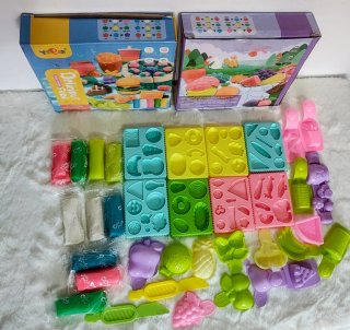 Set plastilina infantil Delicious Food