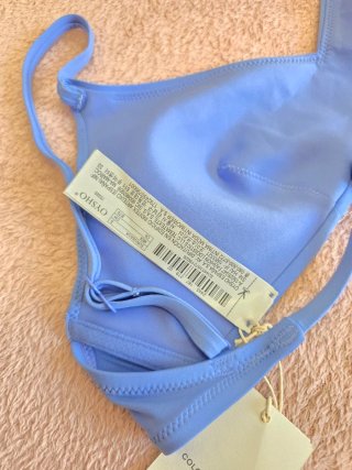 Bikini 3 piezas Oysho azul