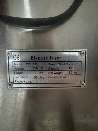 Freidora industrial 10 L