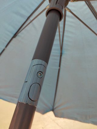 Sombrilla Playa Aktive Ø180 cm UV50 Azul