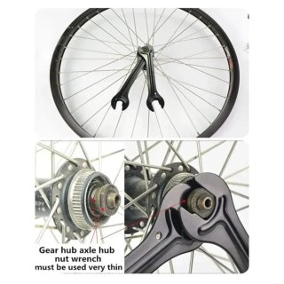 2 LLAVES PARA BUJES/PEDALES BICI