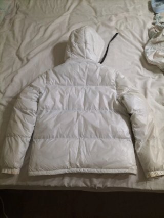 Chaqueta Moncler Blanca Acolchada