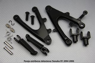 Pareja estriberas delanteras Yamaha R1 2004 2006