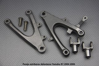 Pareja estriberas delanteras Yamaha R1 2004 2006