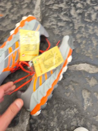 Scarpe Merrell Uomo Taglia 43 Grigio Arancio