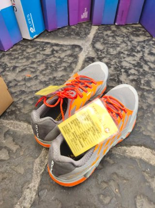 Scarpe Merrell Uomo Taglia 43 Grigio Arancio