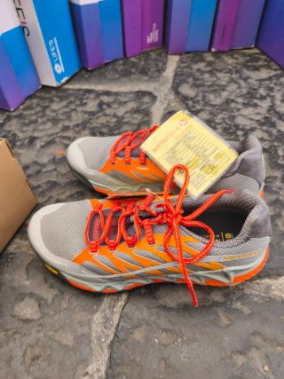 Scarpe Merrell Uomo Taglia 43 Grigio Arancio